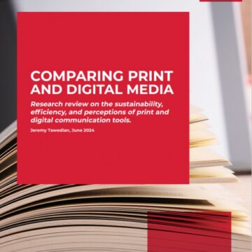 Intergraf Europa publica un informe que compara mitjans impresos i digitals