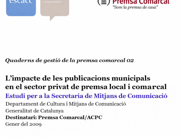 Informe sobre l'impacte de la premsa Qui està desplaçant a qui? Els mitjans de servei públic i la premsa en l’era digital