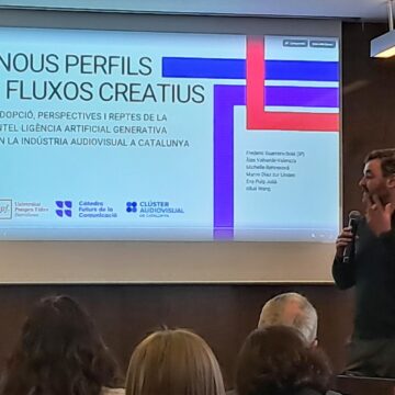 UPF Quin impacte té la IA generativa al sector audiovisual català?