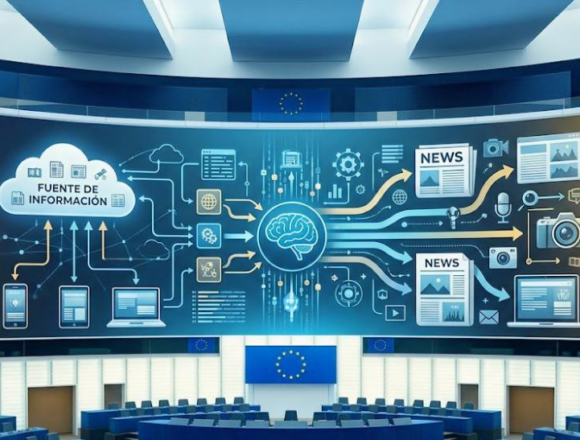 parlamento-europeu La intel·ligència artificial irromp en el consum informatiu: una alerta des de Brussel·les i un repte per a la premsa de proximitat