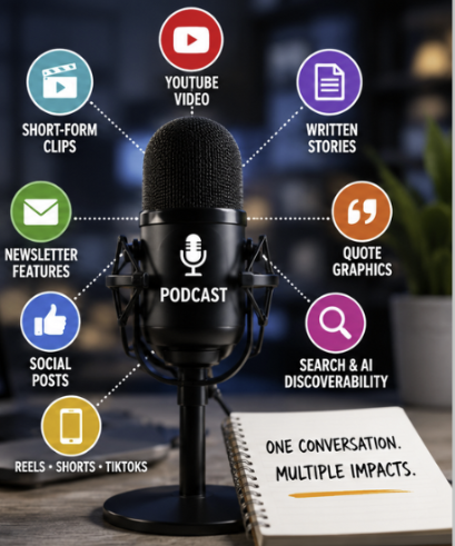 pòdcast El pòdcast ja no és el producte, és el pilar