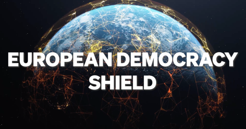 Europa democracy La premsa local també forma part de l’Escut de la Democràcia